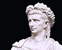 A statue of Emperor Claudius