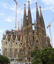 Gaudí's unfinished masterpiece, Sagrada Família