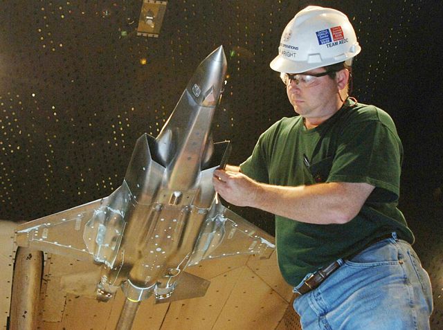 Image:F-35 Wind Tunnel Model.jpg