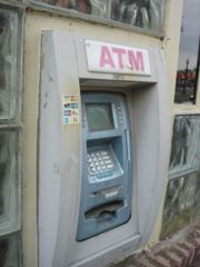 ATMs that are exposed to the outside must be vandal and weather resistant.
