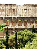 The Colosseum - a view from Colle Oppio