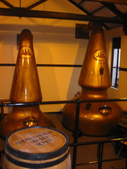 A Scotch whisky distillery