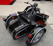 IMZ-Ural motorcycle with sidecar