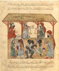 13th century slave market in the Yemen