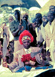 Mwata Kazembe XVII Paul Kanyembo Lutaba in 1961