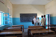 School classroom in Hargeisa