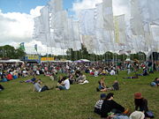 Jazz World field on the opening Wednesday afternoon of the festival