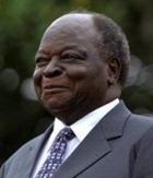 Current president Mwai Kibaki