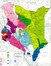 Ethnicity and languages in Kenya