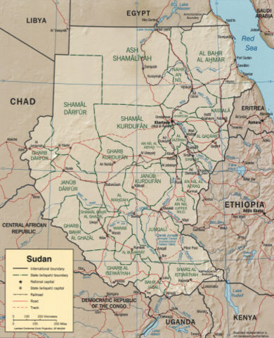 Image:Sudan political map 2000.jpg