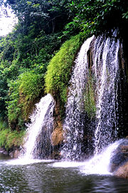 A waterfall in Sai Yok National Park.