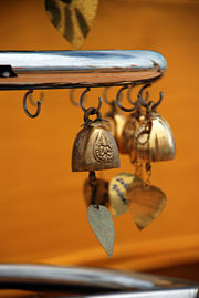 Thai bells at the Golden Mount in Bangkok.