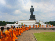 Theravada Buddhism is highly respected in Thailand.