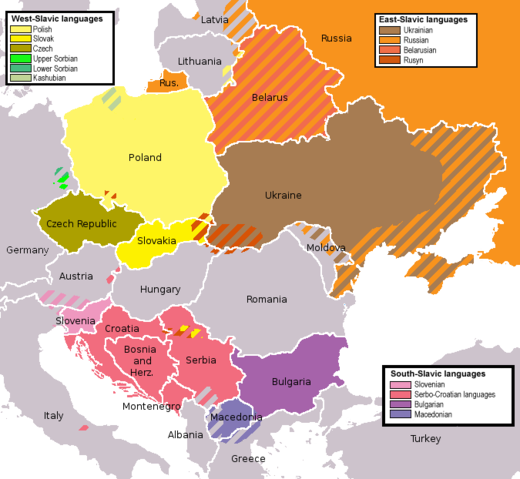 Image:Slavic languages.png