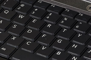 QWERTY keyboard on 2007 Sony VAIO laptop