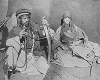Syrian Bedouin with family, 1893