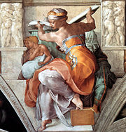 The Libyan Sybil, Sistine Chapel.