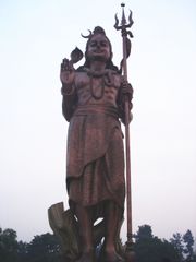 A statue of Shiva near Indira Gandhi International Airport, Delhi
