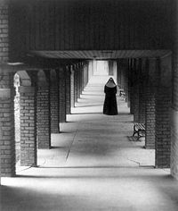 Nun in cloister, 1930; photograph by Doris Ulmann