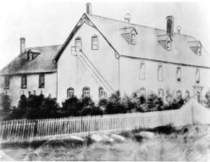 Government House in Battleford, the first permanent Northwest Territories legislature building.