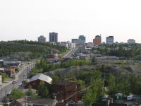 Downtown Yellowknife