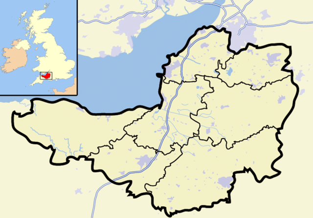 Image:Somerset outline map with UK.png