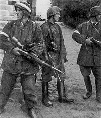 Batalion Zośka soldiers in Wola during Warsaw Uprising