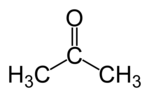 Acetone, the simplest ketone