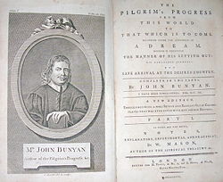 The frontispiece and title-page from an edition printed in England in 1778
