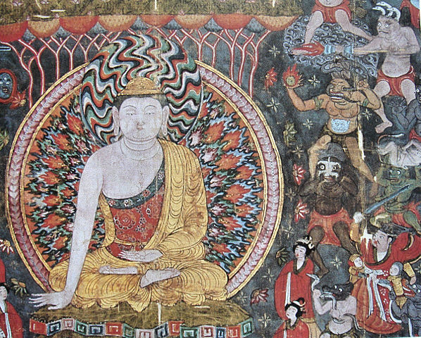 Image:FireLanceAndGrenade10thCenturyDunhuang.jpg