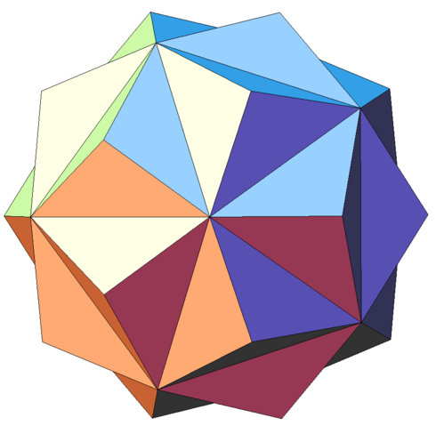 Image:First stellation of icosahedron.png
