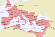 The extent of the Roman Empire under Trajan, AD 117