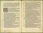The The Ninety-Five Theses of German monk Martin Luther which broke Papal autocracy