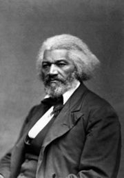 Frederick Douglass, who worked for slavery's abolition alongside Tubman and praised her in print