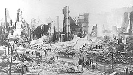 7 February: Aftermath of the Great Baltimore Fire.