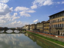 4 November: the Arno River floods.