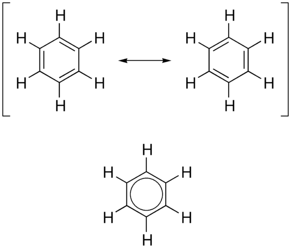 Image:Benzene resonance structures.png