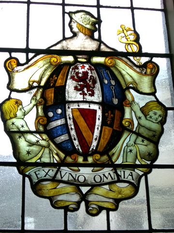 Image:Stained glass - Elias Ashmole coat of arms.jpg