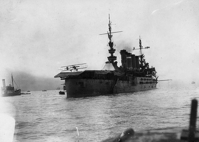 Image:USS Pennsylvania - First airplane landing.jpg