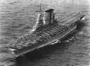 USS Saratoga circa 1935.