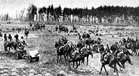 Polish cavalry in Battle of Bzura