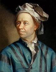 Leonhard Euler by Emanuel Handmann.