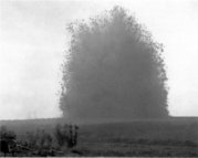 Explosion of the Hawthorn Ridge mine, 7:20 am, 1 July, 1916