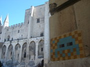 An Invader mosaic seen in Avignon.