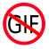 No GIFs