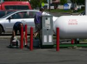 Retail sale of propane in Monmouth, Oregon