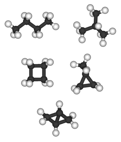 Image:Saturated C4 hydrocarbons ball-and-stick.png