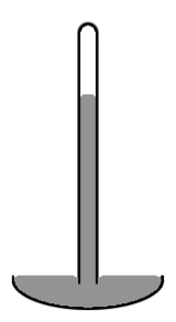 Diagram of a Mercury Barometer