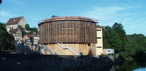 Globe-Theater, Schwäbisch Hall, Baden-Württemberg, Germany