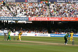 Pakistan playing against Australia at Lord's.